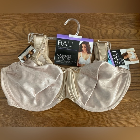 NWT ▶️Bali◀️Satin Full-Figure Minimizer 40C - Picture 1 of 6